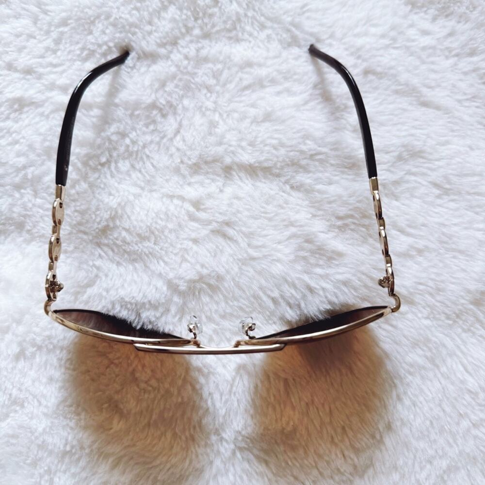 Brooklyn Brown Sleek Aviator Sunglasses - Picture 7 of 10